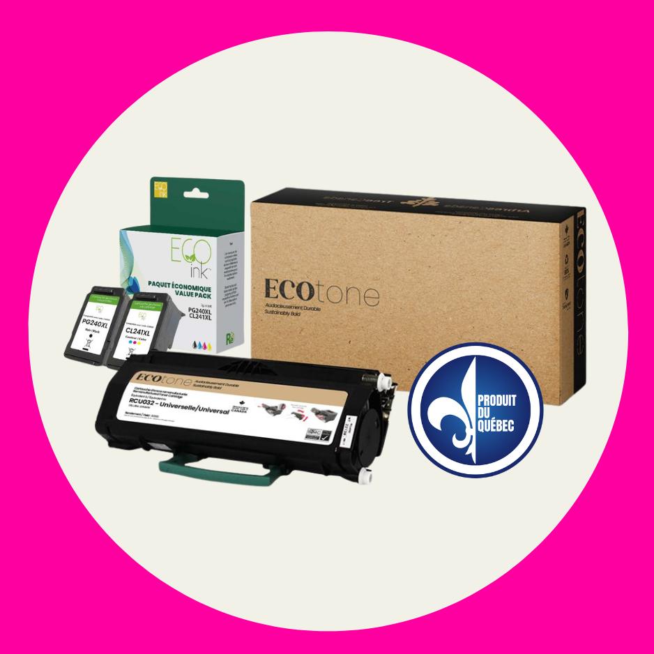 Cartouches de toner et jet d'encre recyclées