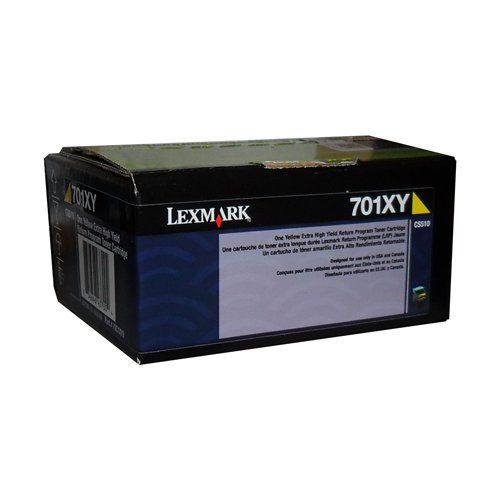 Lexmark 70C1XY0 Toner jaune original – 4 000 pages