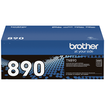 Brother TN890 Black Toner Cartridge, Ultra High Yield