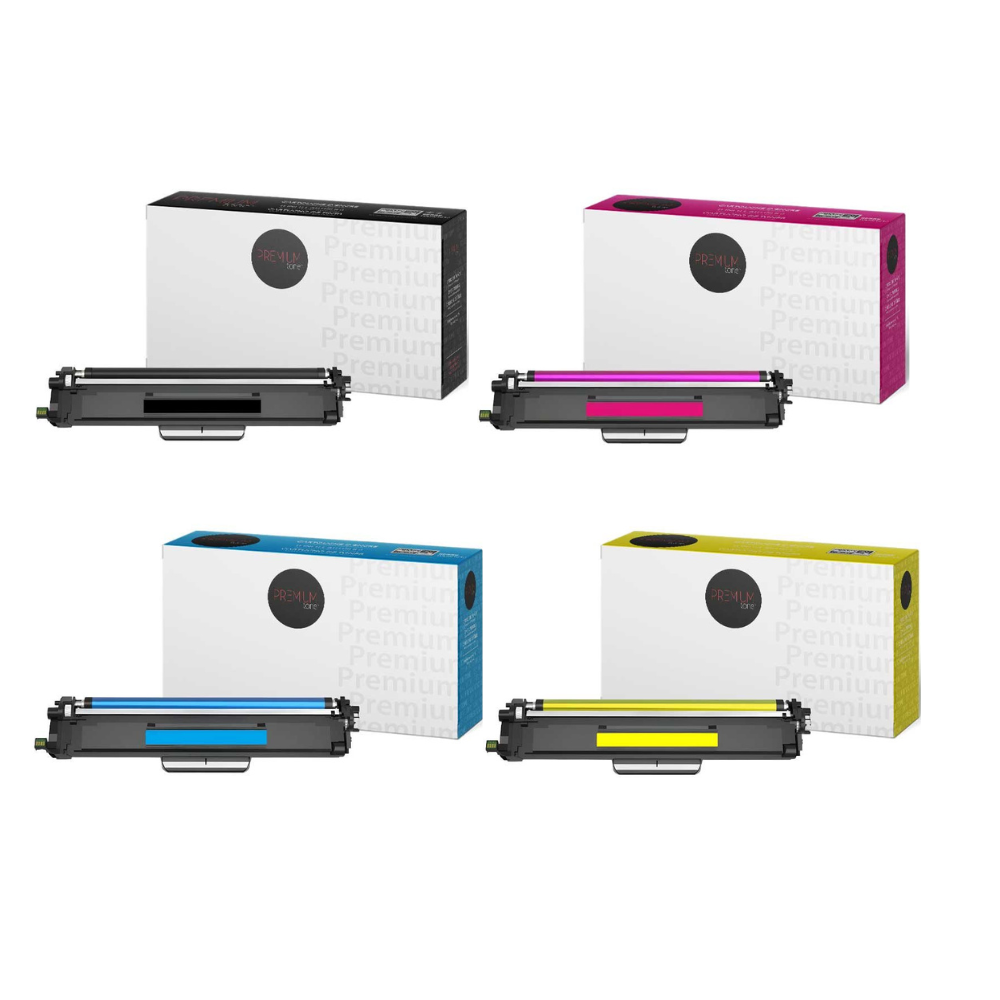 Premium Compatible Toner Brother TN229XL, Cyan, Magenta, Yellow, Black – 2300 to 3000 Pages