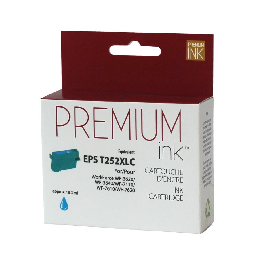Multipack Epson T252XL Alternatif Premium Ink – Noir, Cyan, Magenta, Jaune