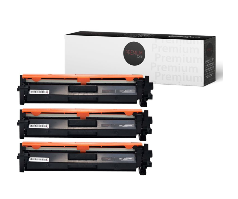 Compatible Premium Tone Canon 051, 2168C001 Toner, 1400 Pages – Black
