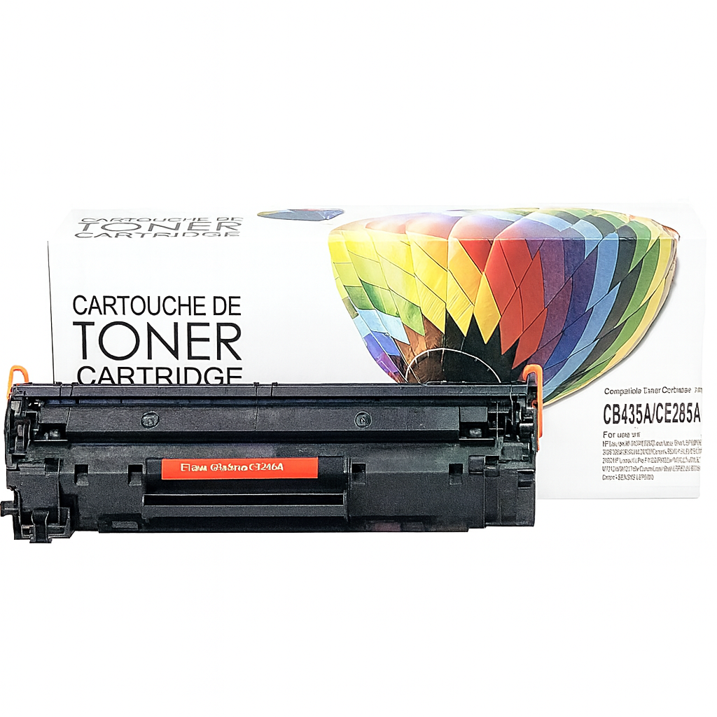 HP CB435A MICR Toner Noir Remanufacturé Balloon brand – 1 500 pages