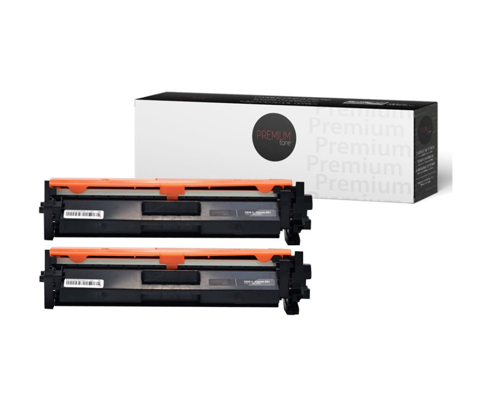 Compatible Premium Tone Canon 051, 2168C001 Toner, 1400 Pages – Black