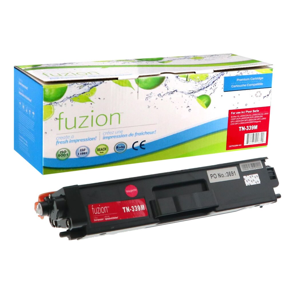Brother TN339M High Yield Compatible Toner – Magenta