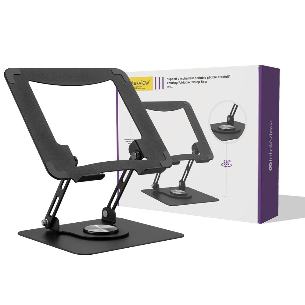 Support PC Portable IntekView LR150 – Pliable avec Rotation à 360°