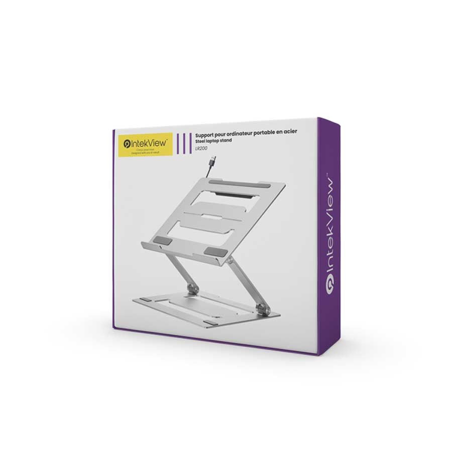 Steel laptop stand