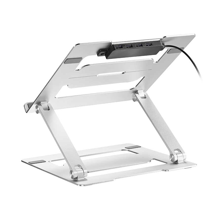 Steel laptop stand