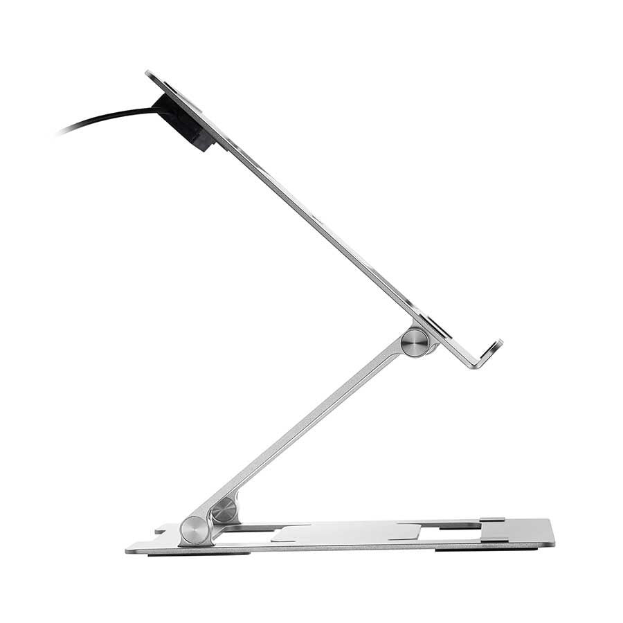 Steel laptop stand