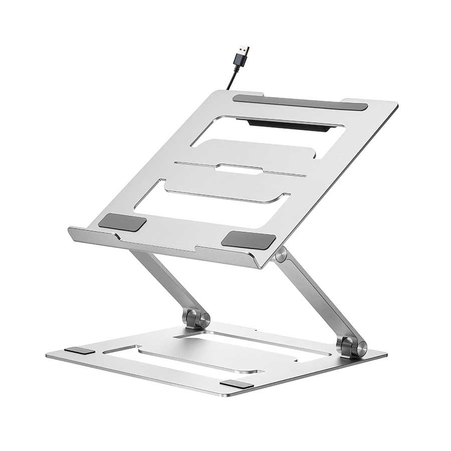 Steel laptop stand