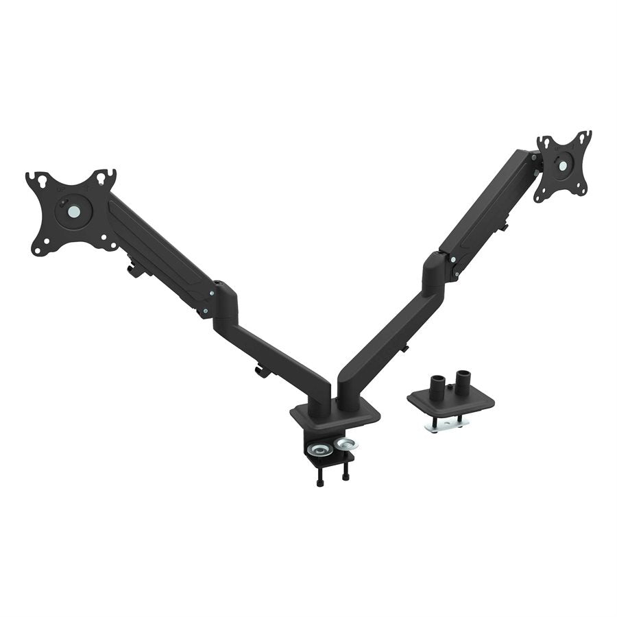 IntekView Support pour 2 écrans avec ressort à gaz