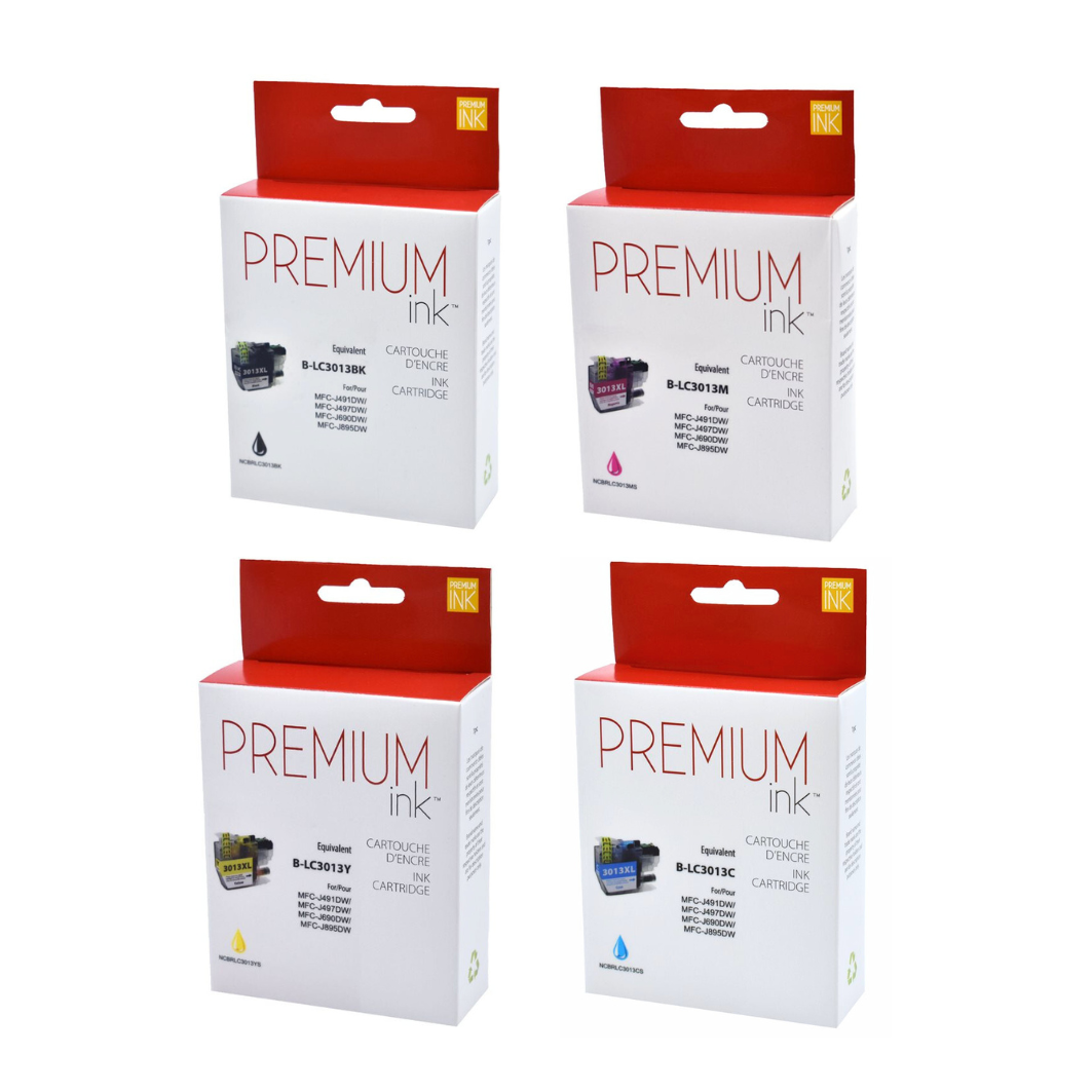 Xtra Multipack Brother LC-3013 Compatible Fuzion (+1 Cartouche Noire)