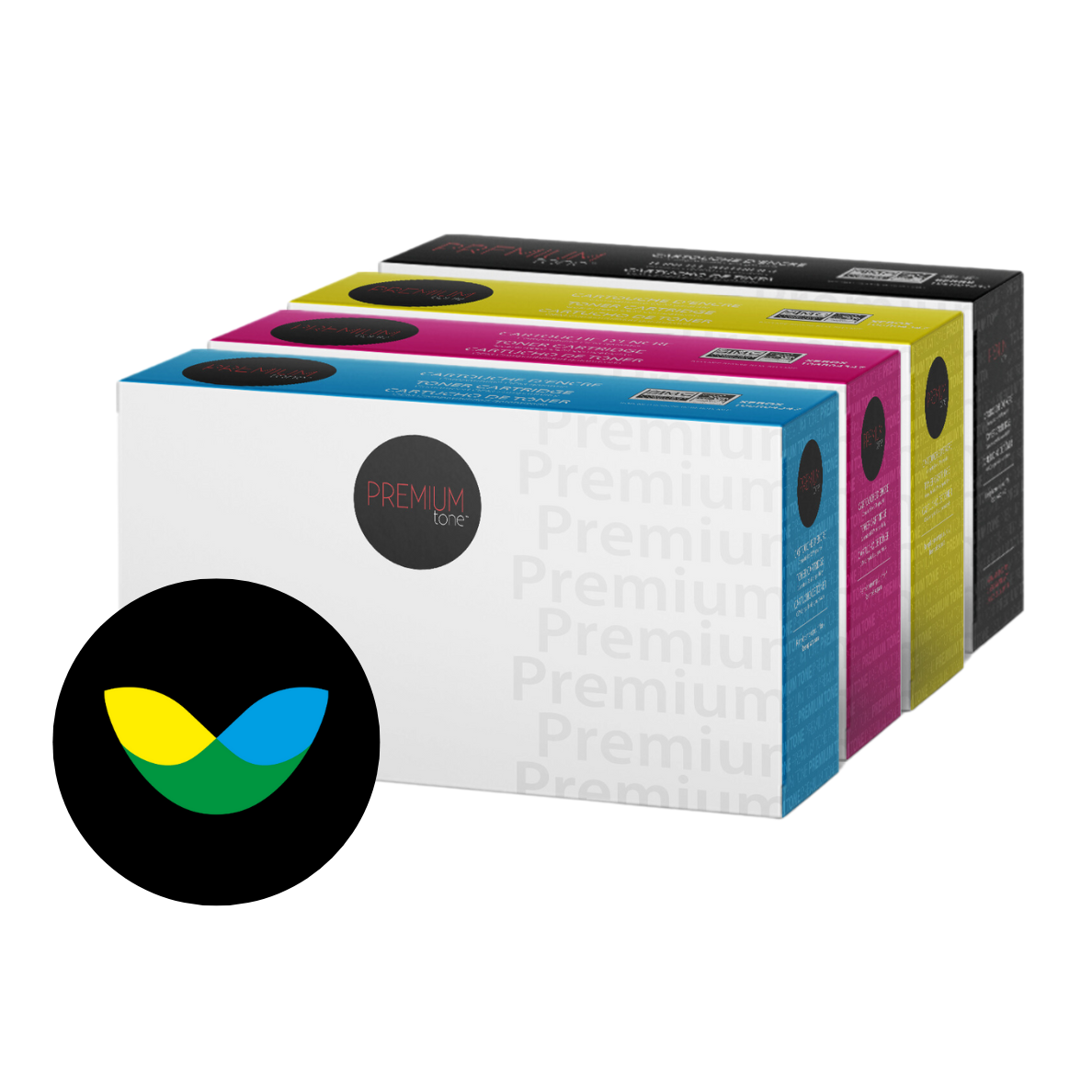 Multipack Canon 067 alternatif Premium Tone noir rendement de 1350 pages cyan magenta jaune rendement de 1250 pages chacun compatible avec les imprimantes Canon Color ImageClass LBP632 Series LBP633 Series MF652 Series MF653 Series MF654 Series MF656 Series