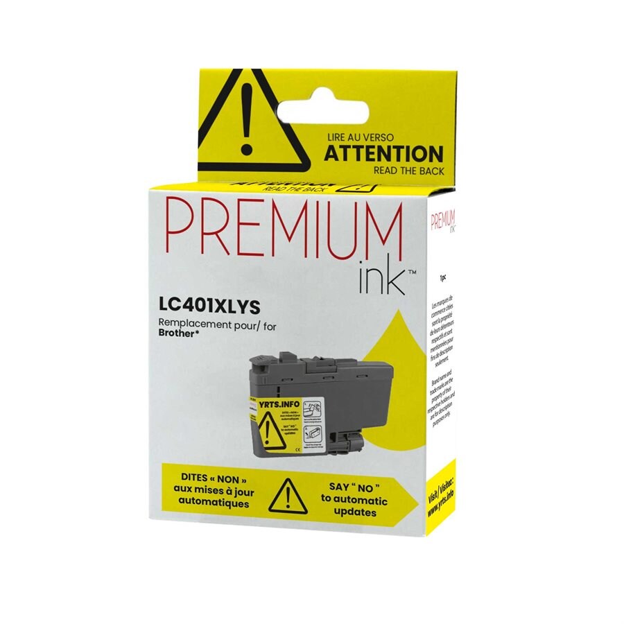 Multipack Brother LC401XL Alternatif Premium Ink
