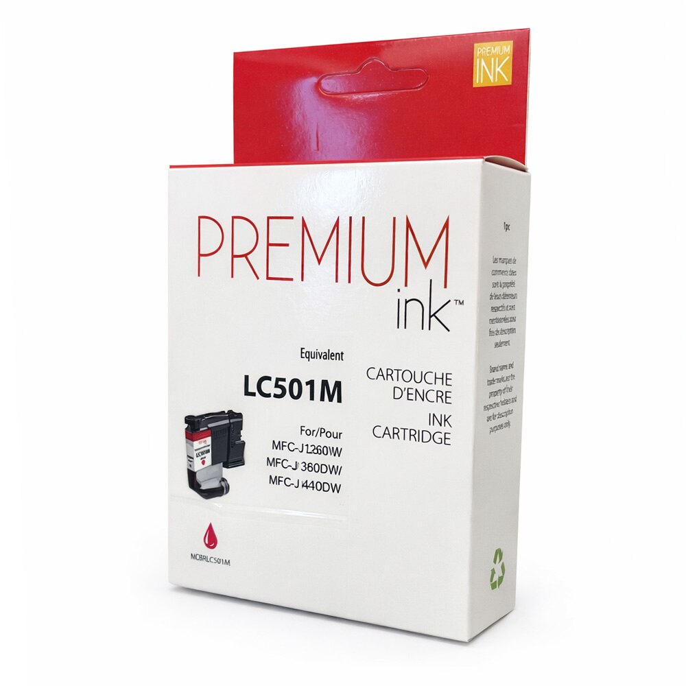Brother LC501M Cartouche compatible magenta 200 pages