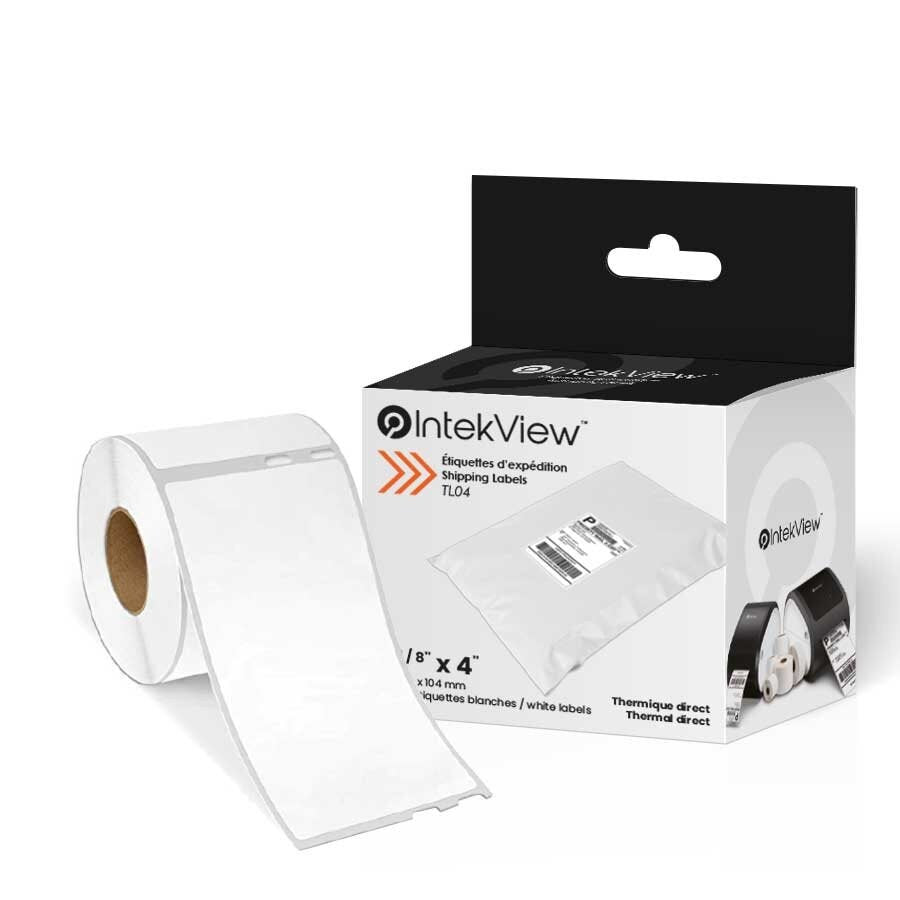 IntekView OEM Étiquettes d'expédition 2 1/8'' x 4'' (1 x 220)