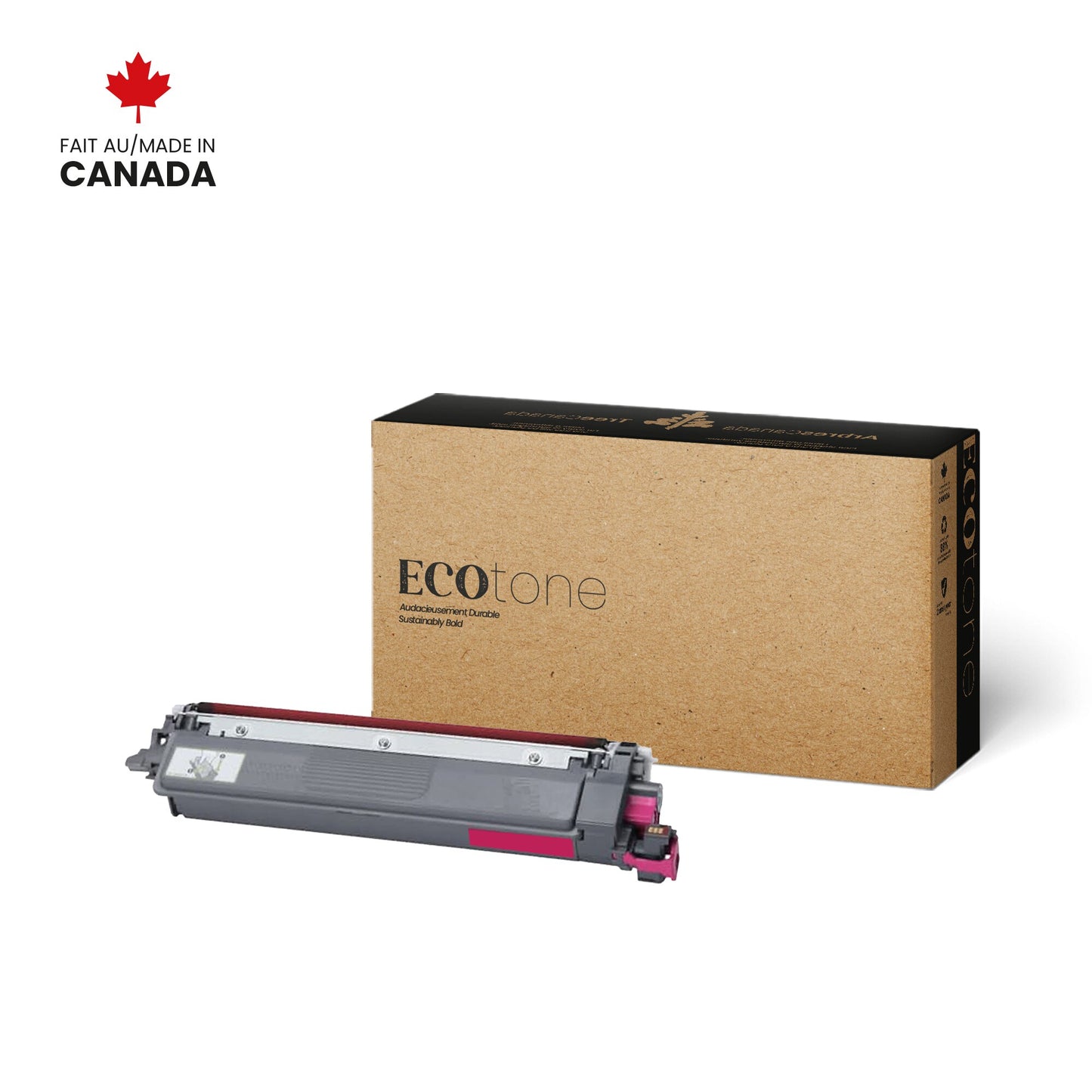 Toner Brother TN229XL recyclé Ecotone noir rendement de 3000 pages cyan magenta jaune rendement de 2300 pages compatible avec les imprimantes Brother HL-L3220CDW HL-L3280CDW HL-L3295CDW HL-L3300CDW HL-L8245CDW MFC-L3720CDW MFC-L3765CDW MFC-L3780CDW MFC-L8395CDW remanufacturé au Québec Canada