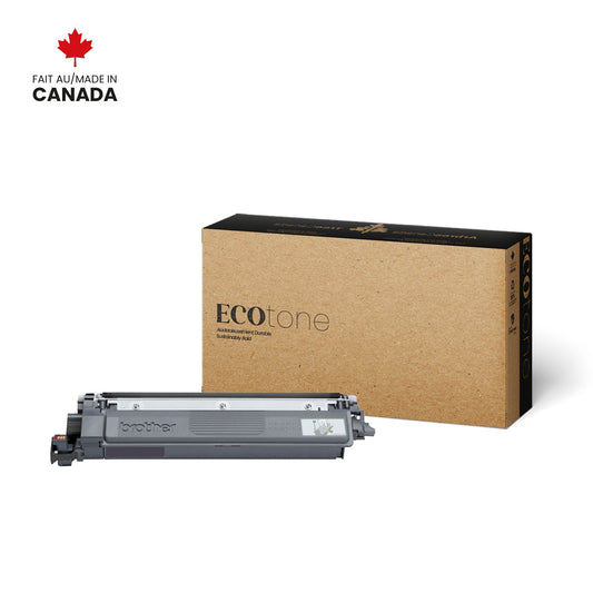Toner Brother TN229XL recyclé Ecotone noir rendement de 3000 pages cyan magenta jaune rendement de 2300 pages compatible avec les imprimantes Brother HL-L3220CDW HL-L3280CDW HL-L3295CDW HL-L3300CDW HL-L8245CDW MFC-L3720CDW MFC-L3765CDW MFC-L3780CDW MFC-L8395CDW remanufacturé au Québec Canada