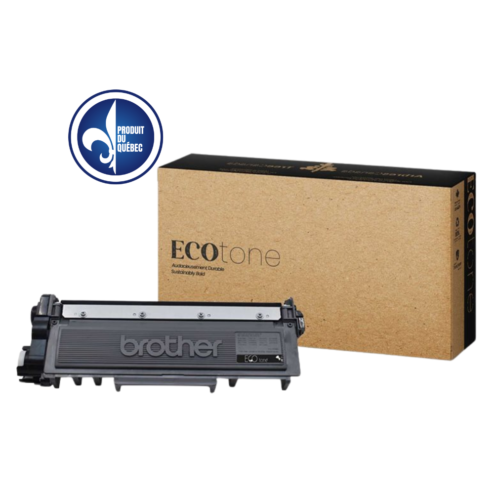 Toner Brother TN660 remanufacturé Ecotone noir rendement de 2600 pages compatible avec les imprimantes Brother DCP-L2520DW DCP-L2540DW HL-L2300D HL-L2340DW HL-L2360DW HL-L2380DW MFC-L2700DW MFC-L2720DW MFC-L2740DW