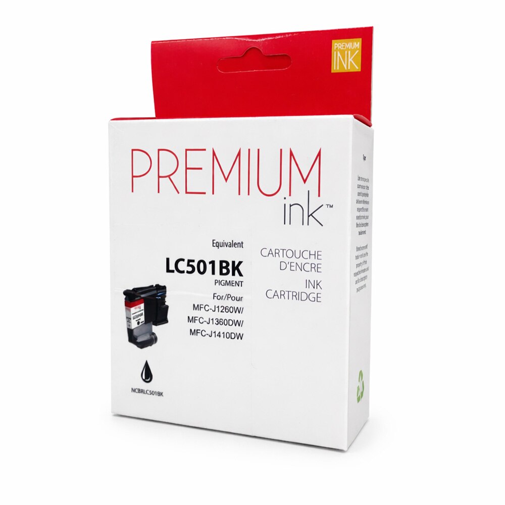 cartouche compatible Brother LC501BK noire rendement 250 pages