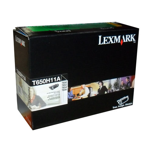 T650H11A Lexmark T650, T/X652, 654, X651, 656, 658 Return Program 25K Print Cartridge