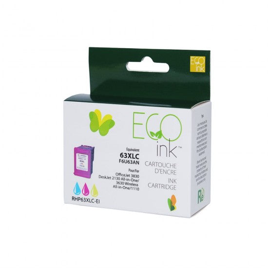Combo HP 63XL recyclé Ecoink