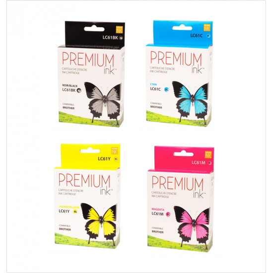 Brother LC-61 Multi-pack (4 cartouches)