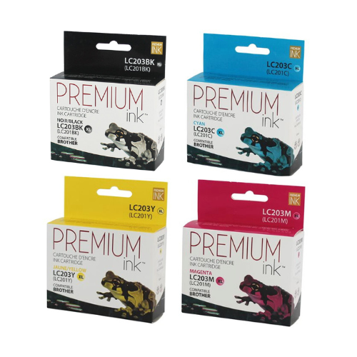 Encre Compatible Brother LC203 Premium, 550 Pages