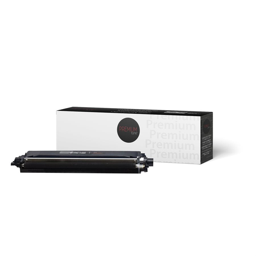 Ensemble de toners compatibles Brother TN-221 et TN-225 Premium Tone, offrant un rendement élevé de 2500 pages en noir et 2200 pages en couleur (cyan, magenta, jaune). Idéal pour des impressions nettes et professionnelles sur les imprimantes Brother DCP, HL et MFC