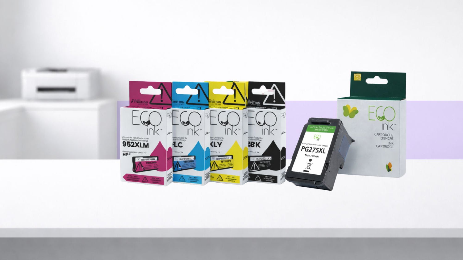 Cartouches d’encre jet d’encre HP Canon Epson Brother pour imprimantes