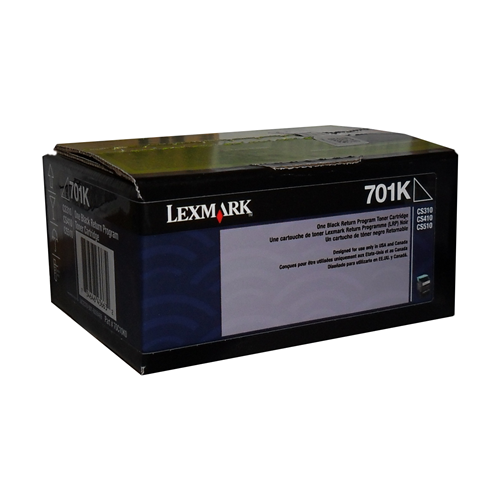 70C10K0 Lexmark CS/CX310,410,510 Black Return Program 1K Toner Cartridge