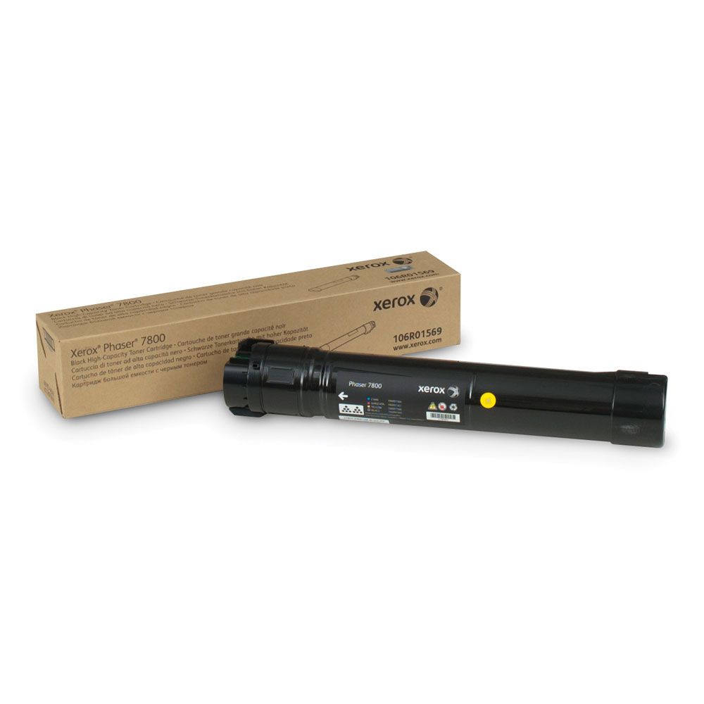 106R01569 Black Hi Capacity Toner Cartridge, Phaser 7800