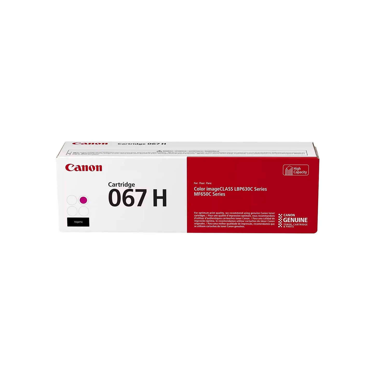 Canon 067 H Magenta High Yield Toner Cartridge (5104C001)