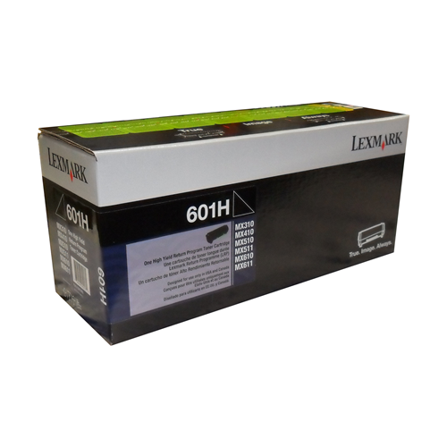 Lexmark MX310, 410, 510, 511, 610, 611 Return Program 10K Toner Cartridge Part no.: 60F1H00