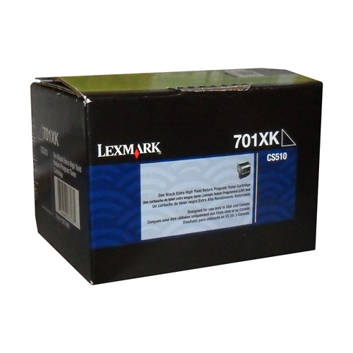 Lexmark CS/CX510 Black Return Program 8K Toner Cartridge Part no.: 70C1XK0