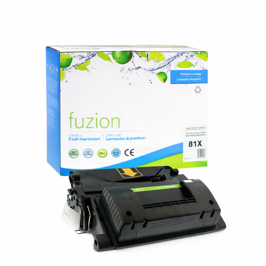 HP 81A CF281A CF281X Toner compatible noir