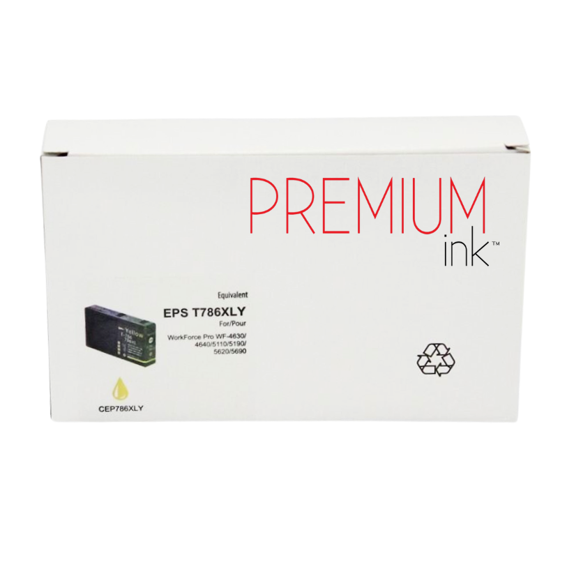 Multipack Epson T786XL Alternatif Premium Ink – Noir, Cyan, Magenta, Jaune