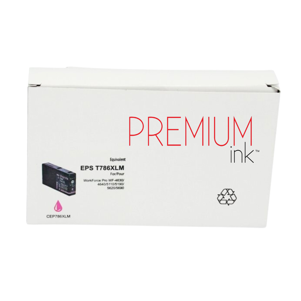 Multipack Epson T786XL Alternatif Premium Ink – Noir, Cyan, Magenta, Jaune