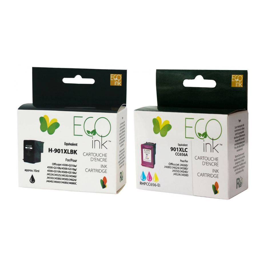 HP 901XL recycled Ecoink