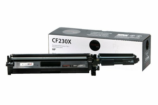 Toner compatible HP CF230X noir haut rendement 3500 pages cartouche certifiée pour imprimantes LaserJet Pro