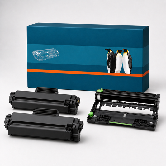 ensemble compatible Brother TN830XL et DR830 noir avec 2 toners et 1 tambour
