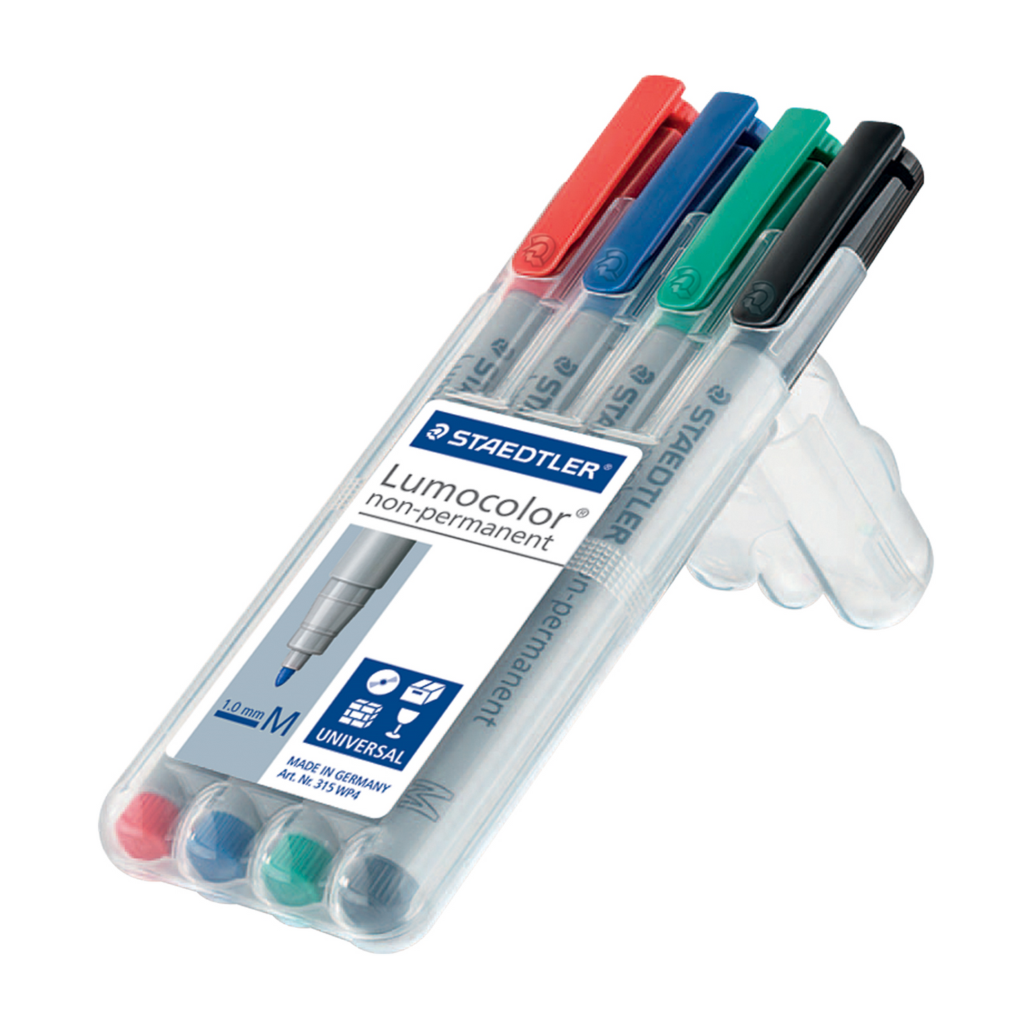 315-WP4 STAEDTLER-Mars Limited MARKER LUMO.MED.WASH. CARD