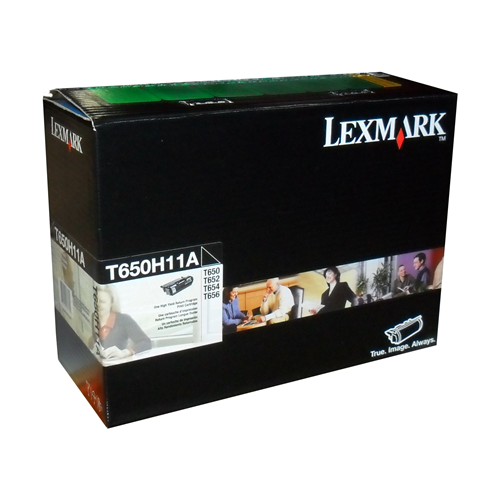 Lexmark T650, T/X652, 654, X651, 656, 658 Return Program 25K Print Cartridge Part no.: T650H11A