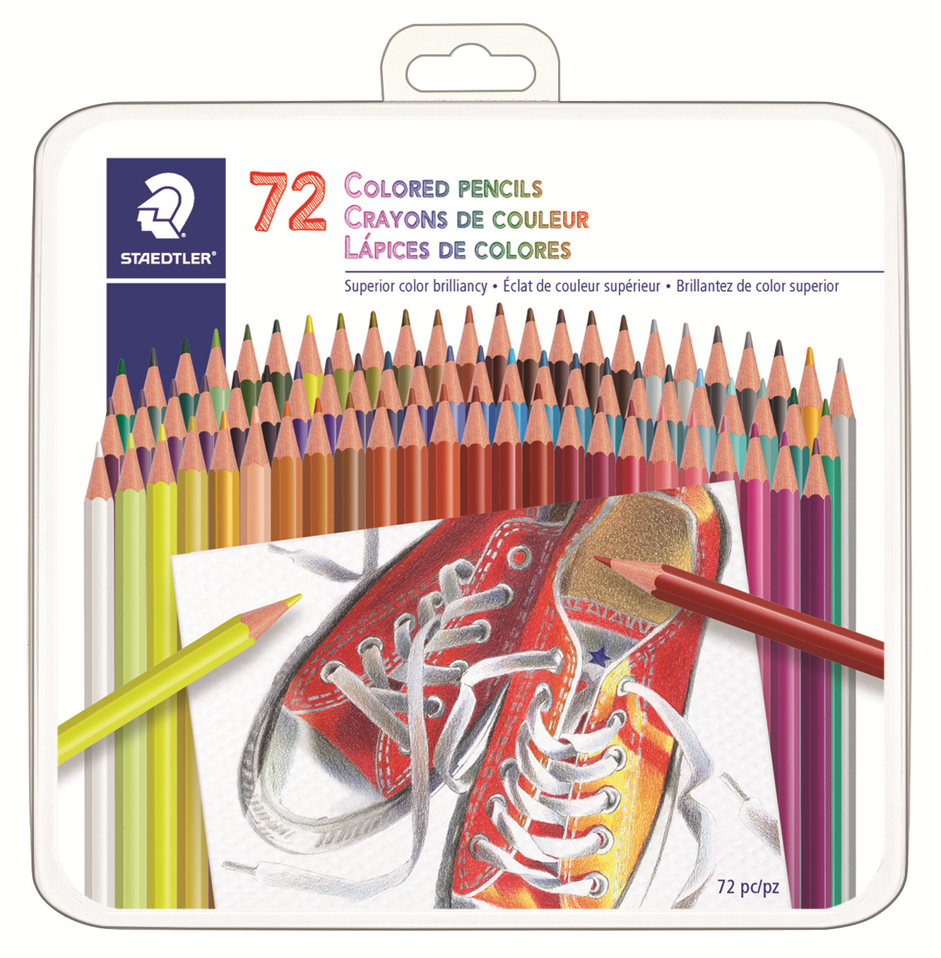 Coloured pencil 72pcs