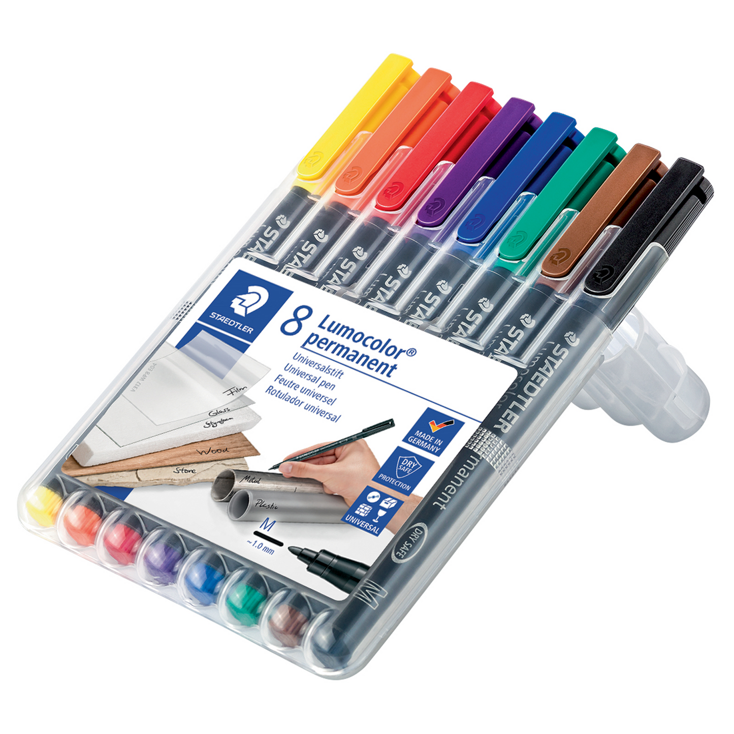 317-WP8 STAEDTLER-Mars Limited MARKER LUMO.MED.PERM. CARD