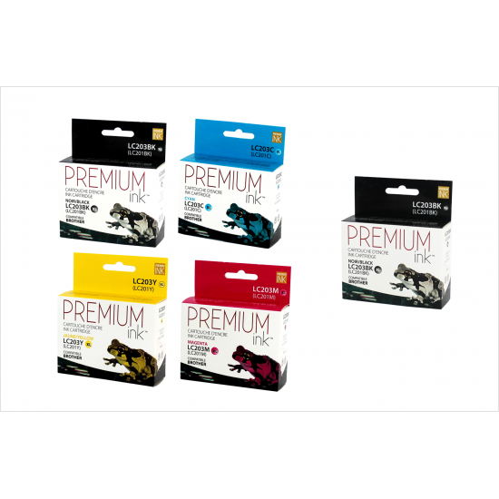 Brother LC203 Compatible Premium Ink