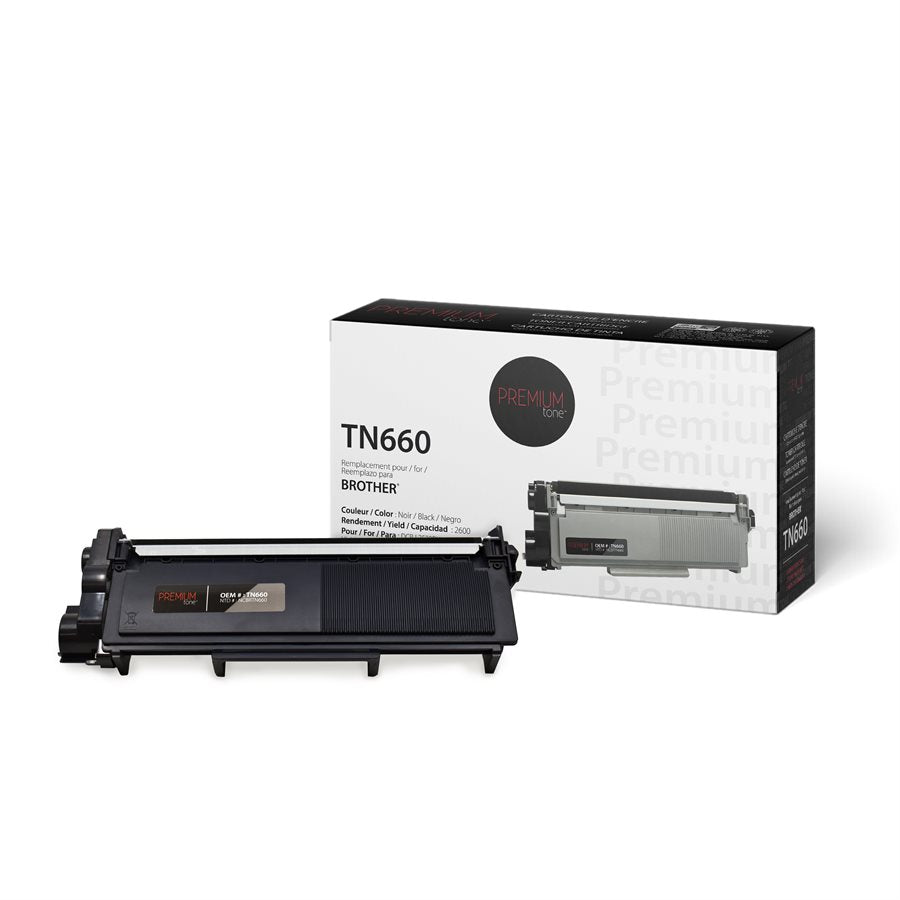 Brother TN660 TN-660 TN-630 Compatible Premium Tone