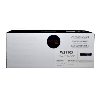 HP W2110X / 206X Compatible Toner Noir 3.1K (avec niveau d'encre)