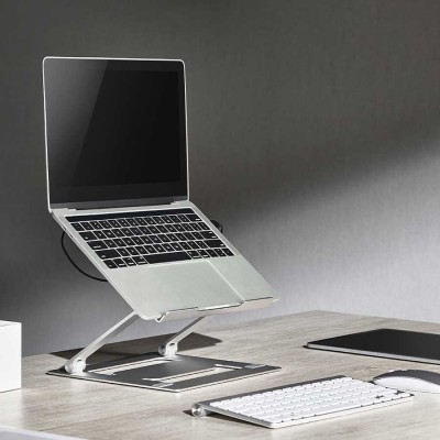 Support pour ordinateur portable en aluminium