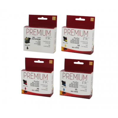 Multipack LC-107 LC-105 compatible Premium Ink